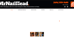 Desktop Screenshot of mrnailhead.com